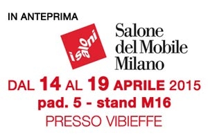 QOrange orange wood flooring at Salone del Mobile di Milano